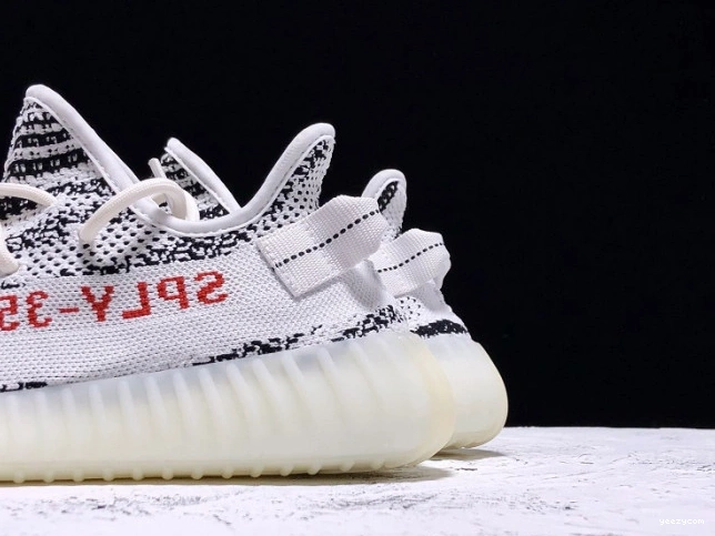 White Black V2 Zebra Adidas 350 CP9654 Boost Yeezy 0805